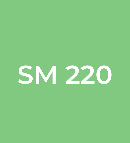 SM 220 - VOC free