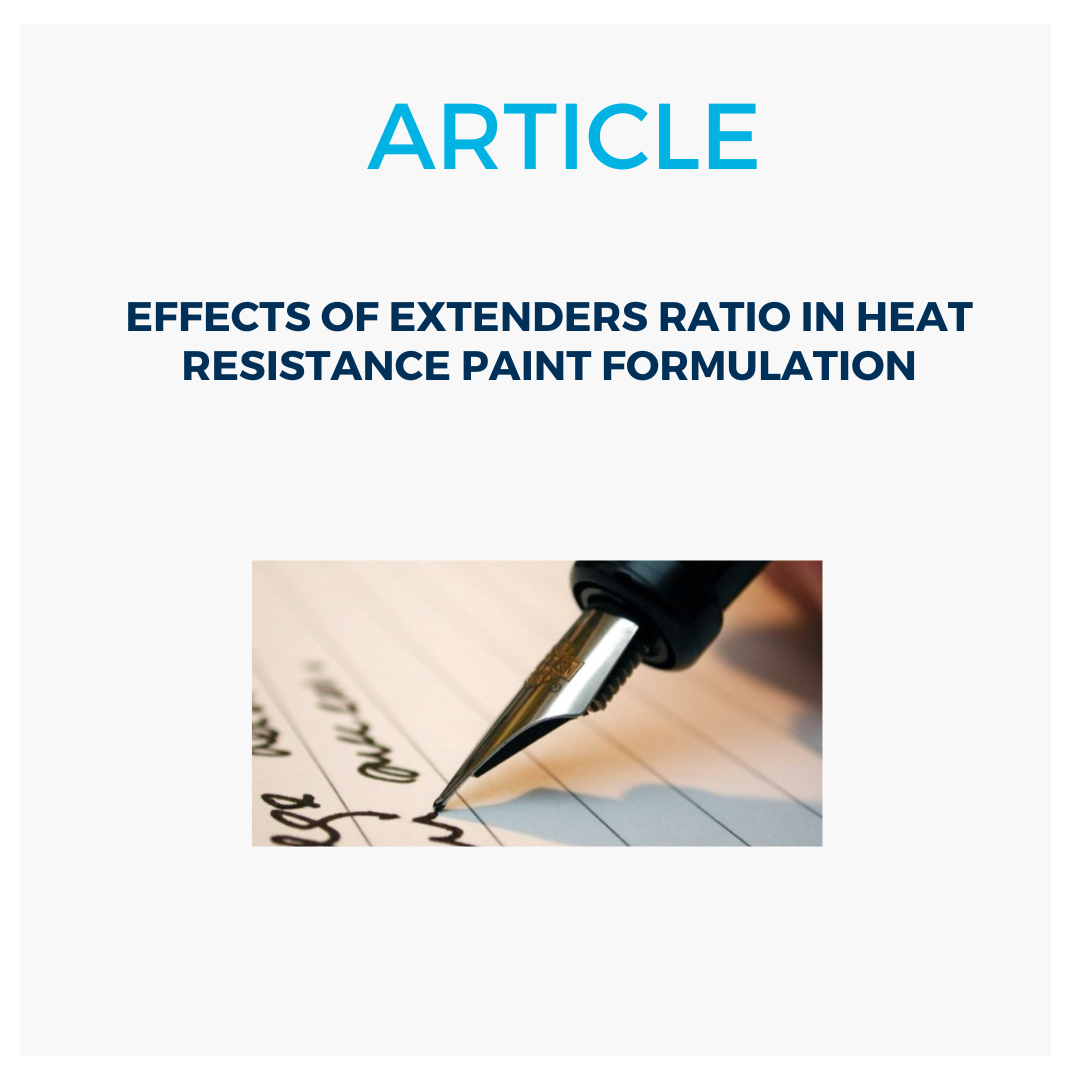 Effects of Extenders Ratio in Heat Resistance Paint Formulation